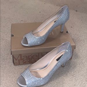 Diamond Slight open toe Heels